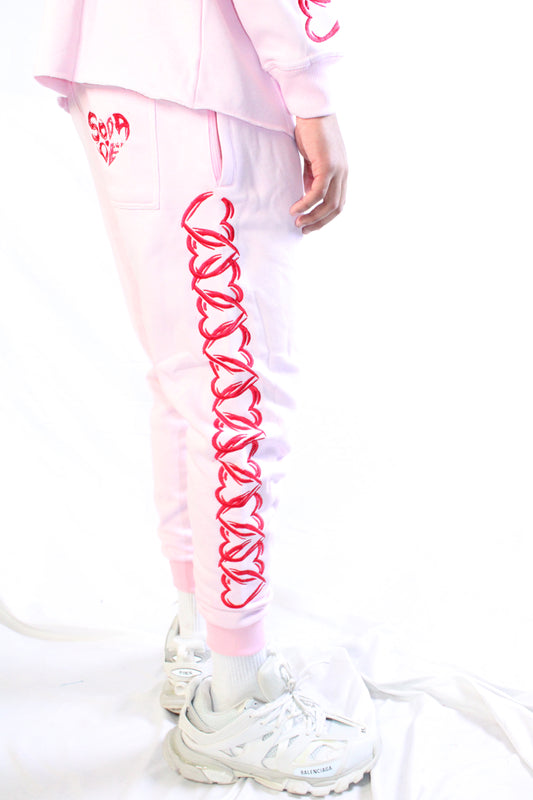 Lost In Love Pants - Pink